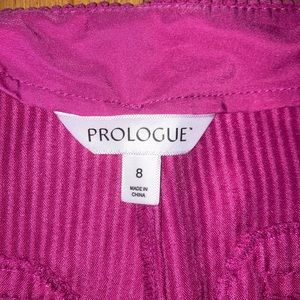Wide-Leg, High Waisted Hot Pink Corduroy Pants
